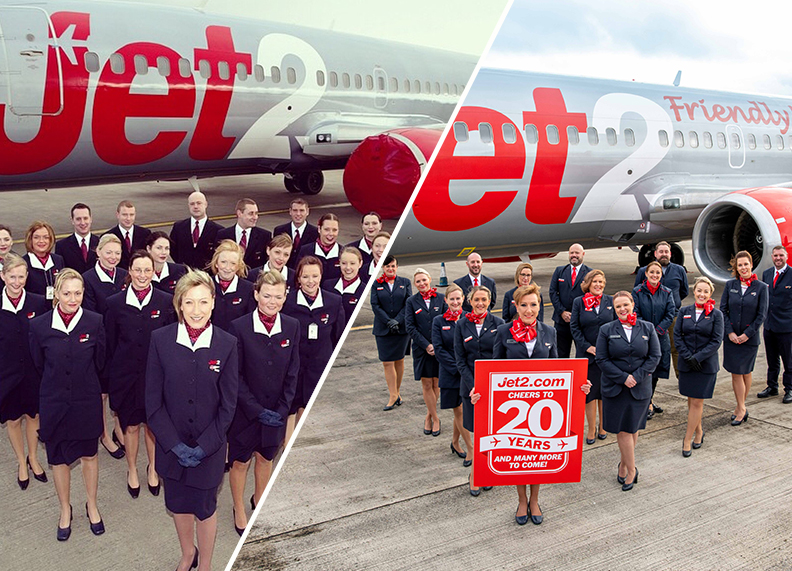Jet2 Rewards Jet2.com celebrates 20 years of award-winning flights
