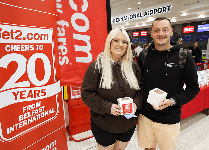 Jet2.com celebrates 20 years of award-winning flights from Belfast ...